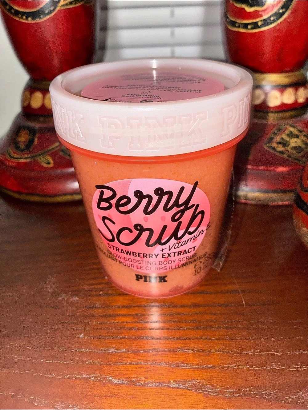 Purlisse Berry Scrub Strawberry Exfoliating Scrub NWT
